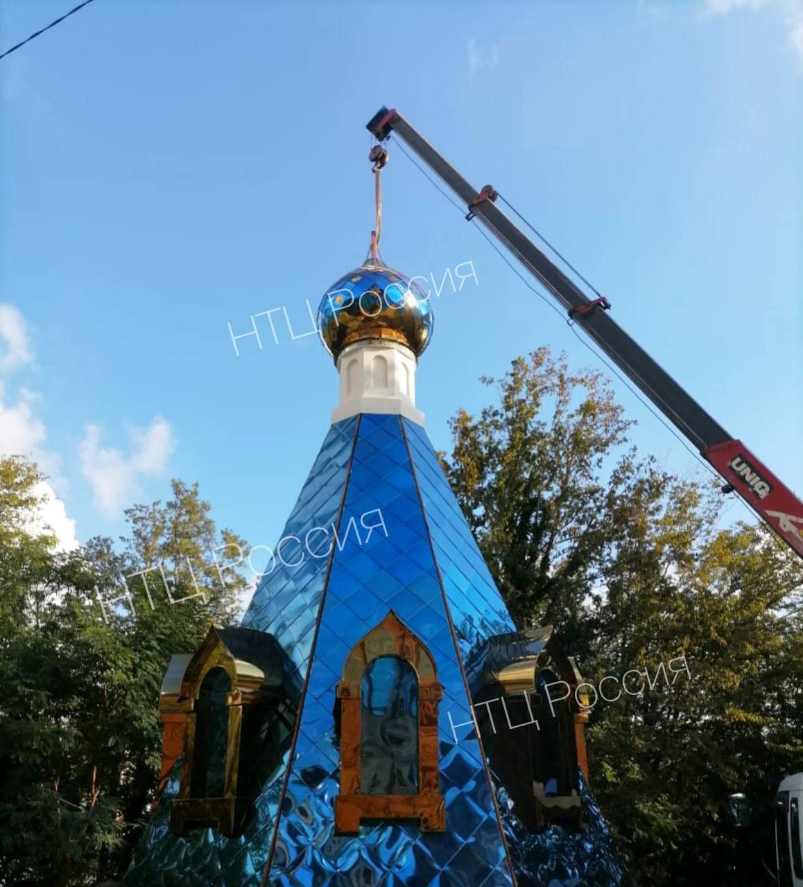 Пример выполненной работы по напылению нитрид-титана